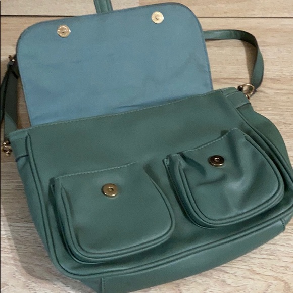 Accessorize Faux Leather Satchel - Picture 2 of 5